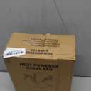 Wood Stove Fan, Fireplace Fan for Wood Burning Stove, Heat Powered fan, Wood Stove Accessories, Quiet Operation Circulating Warm Air, (Include Magnetic Thermometer) (5-Blade)