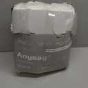 Heated Blanket Full Size with 1/2/4/6/8 Hours Auto-Off 10 Heat Level, 62'' * 84'' Cozy Faux Rabbit Fur Bubble Electric Blanket with Overheat Protection(White)