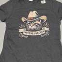 Cat Cowboy Funny Mashup Meowdy Partner Western Countries T-Shirt