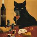 Canrichshop Cat Paint by Numbers Kit for Adults,Painting by Numbers,DIY Acrylic Paint Kit for Adults Beginners Without Frame,Easy Adult Paint by Number Kits on Canvas for Decor 16x20inch (MT22050)