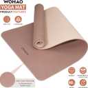8mm Extra Wide 80cm Yoga Mat Non Slip