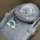 Bright Starts Learn-to-Sit 2-Position Floor Seat (Heather Gray) Sit Baby Up in This Adjustable Baby Activity Seat Appropriate for Ages 4-12 Months Includes Toys, Funfetti Neutral