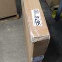 Folding Table 6FT HDPE 6 Foot Foldable Table Portable Banquet Surface Fold-in-Half Desk Utility for Working Meeting Parties, Picnic, Camping, Weddings, Catering, Garden Dining-White