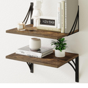 Deep Floating Shelves for Wall, 12 Inch Deep Wall Shelves, Large Wall Mounted Shelves for Living Room Bedroom