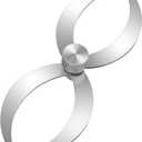 Mini Wood Turning Double Ended Bowl Calipers 4.3 Inch Stainless Steel Wood Lathe Thickness Measuring Tool Silver Small Woodworking Caliper Tools Woodturning Pottery Calipers