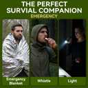 Survival Kit Tool Advent Calendar 2025 Adult Men, 24 Days Countdown to Christmas Calendar with Outdoor Gadgets Xmas Countdown Gifts for Teen Boys Husband Son