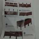 47x15x19in Raised Garden Beds Outdoor, Polypropylene Elevated Planter Boxes Outdoor for Vegetables, Flowers, Herbs, Garden Box with Drain Outlet, Heat and Frost Resistance Planters, 300lb Capacity