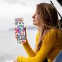 Dragon Stainless Steel Tumbler, Water Bottle Gifts, Double Wall Travel Coffee Mug Vacuum Insulated Thermal Cup, Graduation Birthday Animal Lovers Gifts for Women Girls Dragon Lovers