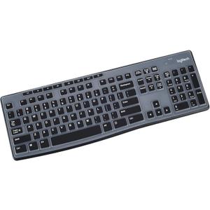 Keyboard Cover for Logitech MK295 MK270 MK200 K270 Wireless Keyboard, Logitech MK370 MK270 MK200 K270 Keyboard Skin Protector - Black