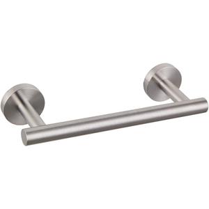 GERZWY 9-Inch Small Kitchen Towel Bar Brushed Stainless Steel Cabinet Hand Towel Bar Wall Mounted Bathroom Organizer AG1101C23-LS