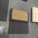 Pawque Dog Stairs & Cat Scratching Post Pet Steps for High Beds Couch, High-Strength Boards Holds up to 150 lbs for Indoor Small Cats Kittens Dogs Climbing Playing, 3 Combination Options, 3 Steps-Grey