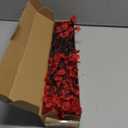 Uieke 6 Pcs Babys Breath Artificial Flowers Bulk Silk Red Faux Flowers Real Touch Gypsophila Bouquet for Christmas Halloween Home Wedding Decoration