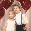 10 x trilece Child Kids Boys Girls Toddlers Infant Baby Suspenders Adjustable Y Back Suspenders (Blue)