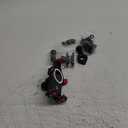 BRCOVAN Aluminum Alloy Motorcycle Phone Mount with Qi 15W Wireless Charger & Vibration Dampener, Anti-Theft Waterproof Motorcycle Handlebar Cellphone Holder, Adjustable Fit 4.7''-7.2'' Smartphones (BLACK)