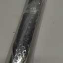 FAVE Black Faux Leather Placemats 13.78Inches Round Placemat Set of 2 Heat Resistant Place Mats for Kitchen Table Wipeable Fall Placemats Table Mats with Rivets High Texture Placemat (Black)