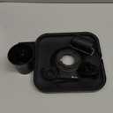 Shower Handle Compatible with Moen T2471BL, PT Series Valve 2510/2520/2570/2590, Matte Black Single Shower Handle, Balance Pressure and Temperature Control(Valve Not Inclued)