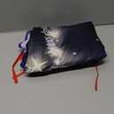 FREEHOTU Stars Pentagram Witchcraft Halloween Christmas Tree Skirt 48" Gorgeous for Xmas Party Ornaments Decoration Accessory Gift