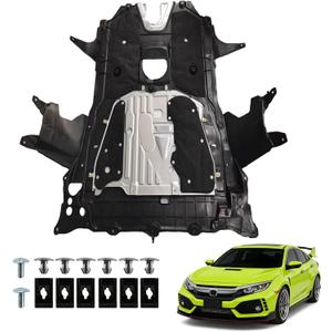 74110-TBA-A00 Lower Engine Splash Shield Guard Compatible with Honda Civic 2016-2021 Replaces 74110TBAA00