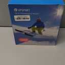 Ski Rack 2Pack, Ski/Snowboard Wall Mount, Skateboard Wall Mount, Fits Any Ski/Snowboard, Holds Up to 50lbs, Winter Gear Organizer, Vertical Ski Storage Rack for Home & Garage (Orange)