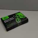 Zacro Bike Seat Cushion - Gel Padded Bike Seat Cover for Men Women Comfort, Extra Soft Exercise Bicycle Seat Compatible with Peloton, Outdoor & Indoor Bike Saddles (Black(silver waterproof cover))