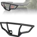 KUAFU Rear Brush Guard Compatible with 2014-2023 Polaris Sportsman Touring 570 450 HO Replace for 2879715 Back Bumper Protector Black Steel Powder Coated