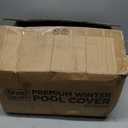 24 ft Round Heavy Duty Winter Pool Cover, Royal Blue, Above Ground Pool