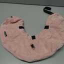 Loflaze Soft Inflatable Dog Cone Collar for Large Dogs Cats After Surgery - Neck Donut, E Collar Alternative for Recovery (Pink, L)