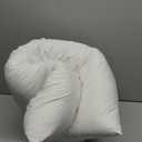 DOWNCOOL Large Body Pillow Insert- Breathable Full Body Pillow for Side Sleeper - Soft Long Bed Pillow for Adults - 20 x 54 inch (White)