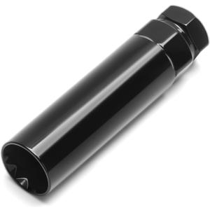 10 Spline Lug Nut Key for Bimecc 10 Spline Lug Nut, LugNut Removal Tool for M14x1.5 M14x2.0 10 Point Lug Nuts and Lug Bolts, Black 10 Spline Lugnut Socket for Aftermarket Wheels Replace TA23-21/22