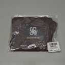 SUUKSESS Women Sexy Mesh Sheer Crop Tank Tops Sleeveless Ruched Going Out Tops (Medium, Mocha)