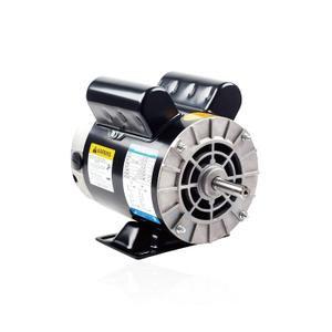 2HP Air Compressor Motor, 3450 RPM, 115/230V, 56 Frame, 5/8" Keyed Shaft - Replacement for Electric Motors, Ultra Quiet 75dB, Electrically Reversible