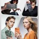 10 x TOCOL for iPhone Air Case, Compatible with Magsafe, Full Camera Protection, Built-in Magnetic Ring, Drop Protection, Slim Thin Translucent Matte Phone Case for iPhone 17 Air (Black)