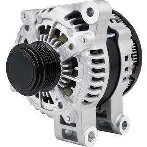 New Alternator Replacement for V6 3.6L 2009-2017 Chevrolet Traverse, 2007-2016 GMC Acadia, 2007-2010 Saturn Outlook, 2008-2017 Buick Enclave, 20838975, 23105717, 25815839, GM20838975, 11252N
