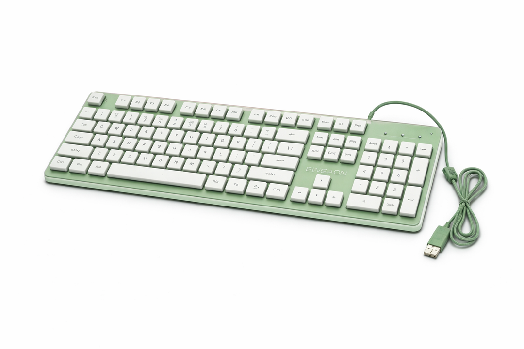 Eweadn Fashionable Office Keyboard,Green