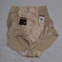 Bali Womens Shapewear Double Support Light Control Brief with Lace Fajas 2-Pack DFX372 (XX-Large, Soft Taupe)