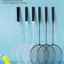 AboveGenius Badminton Rackets Set, Lightweight & Durable Badminton Set (Includes 6/12 Racquets, 6/12 Birdies), Outdoor Backyard & School Games for Adults, Teens, Families and Beginners