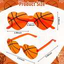 Tellegloww Sport Glasses Football Volleyball Soccer Tennis Softball Basketball 2026 Senior Night Gift for Team Party Favor