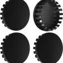 3.25Inch 83MM Wheel Center Caps for Chevrolet Chevy GMC Colorado Tahoe Suburban Silverado Sierra 1500 Rim Hub Caps, Pack of 4 (Matte Black, Outer 83MM, Inner 73MM, Easy DIY Installation)
