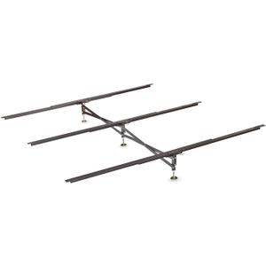 Glideaway FBA_GS-3 XS X Support Bed Frame System GS-3 XS Model 3 Cross Rails and 3 Legs - Strong Center Support Base for Full Queen and King Mattress Box Springs and Bed Foundations