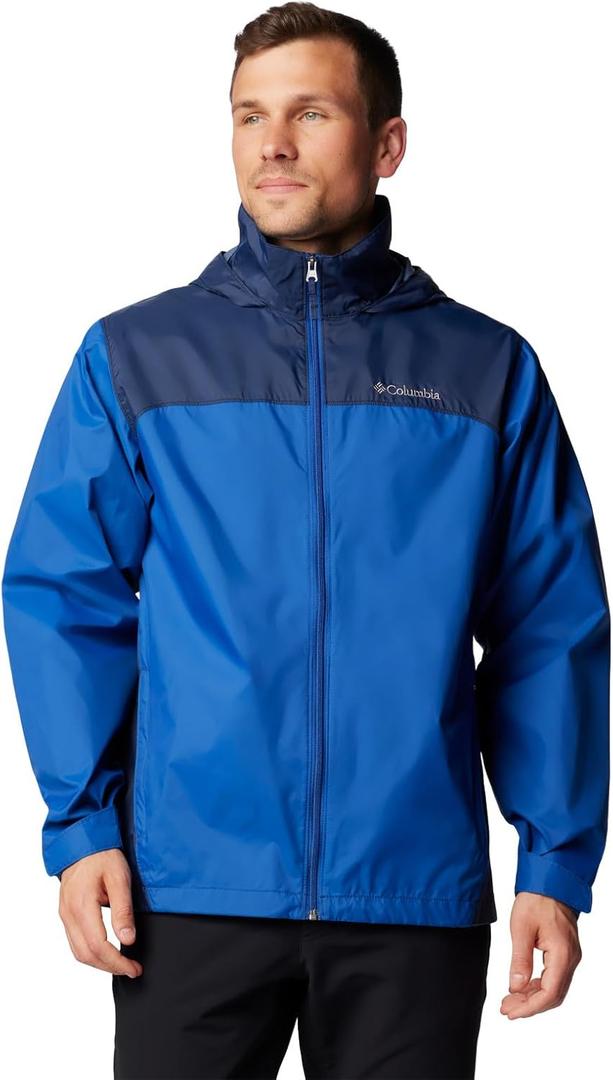 Columbia Mens Glennaker Lake II Rain Jacket (Blue)
