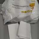 Disposable Changing Pad Liners (100 Pack) Super Soft, Disposable Changing Pads, Ultra Absorbent & Waterproof - Covers Any Surface for Mess Free Baby Diaper Changes (White)