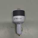 Starlink Mini Car Adapter 12V to 24V DC Step Up Converter with 60W Car Cigarette Lighter Adapter, Starlink Mini 12V Adapters Supports 16 AWG Official 30M, Ideal for RV, Boat, Trailer (White)