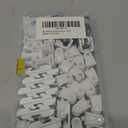 UrbanRed Flexible Ceiling Curtain Track - Room Divider, Curtain Rod, Wall Divider curtain, Ceiling Mount, RV Rail, Shower Corner, Long Curved Hospital Privacy System (White, Accessory Kit)