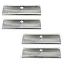 Stainless Steel Mud Flap Clamp Replace 8591100 for Protect and Secure Mud Flaps of Trucks, 1/4"-1/2" Polymer and Rubber Mudflaps Hanger, Pack of 4