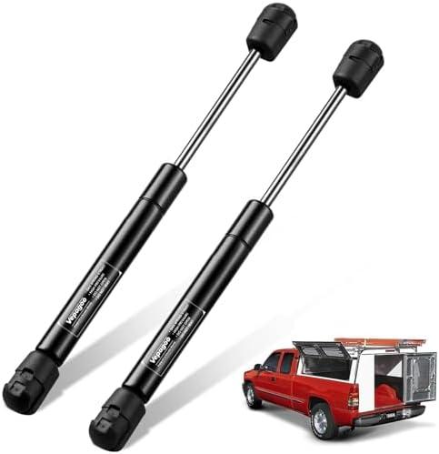 Vepagoo C16-03795 12 inch 24Lb/107N Gas Shocks Struts Spring for Leer Topper Truck Pickup Tool Box Boat Deck, Weatherguard CSPS Aluminum Toolbox are Topper Camper Shell Side Window, 2pcs (1 Pair)