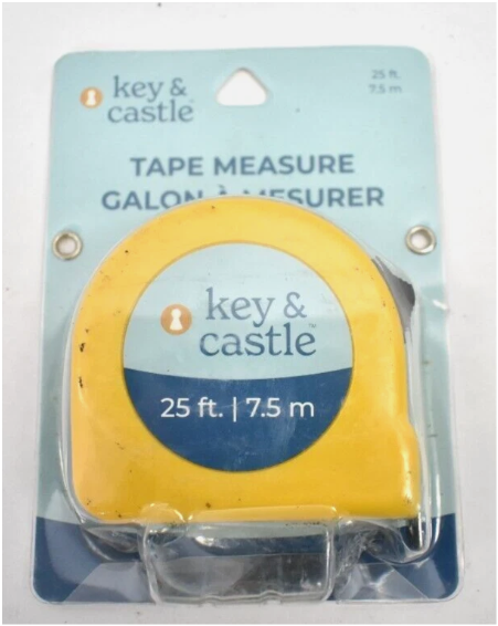 KEY&CASTLE Tape Measure 25FT 2 Pack