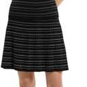 Theory Women's Contrast Sh Tank (Black, M)