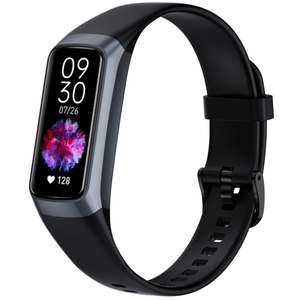 Fitness Tracker with Heart Rate/Blood Oxygen/Sleep Monitor, 20+ Sports Modes Smart Watches for Women/Men, Activity & Step Tracker Smart Watch for Android/iOS Phones (Dark Black)