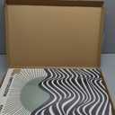 Framed Sage Green Wall Art Set of 3, Abstract Matisse Canvas Wall Decor, 16x24Inchx3pcs-Framed