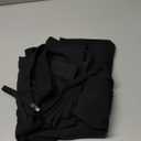 COZYFIT Scrubs for Women Set - Stretch V-Neck Scrub Top & Jogger Pant with 8 Pockets (X-Small, Black)